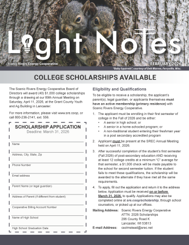 February 2026 Light Notes