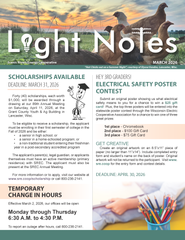 March 2026 Light Notes
