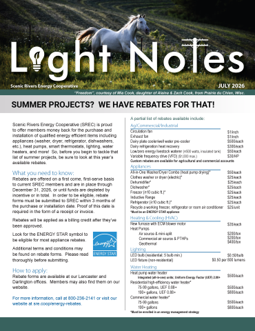 Light Notes July 2026