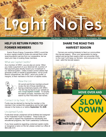 2026 August Light Notes