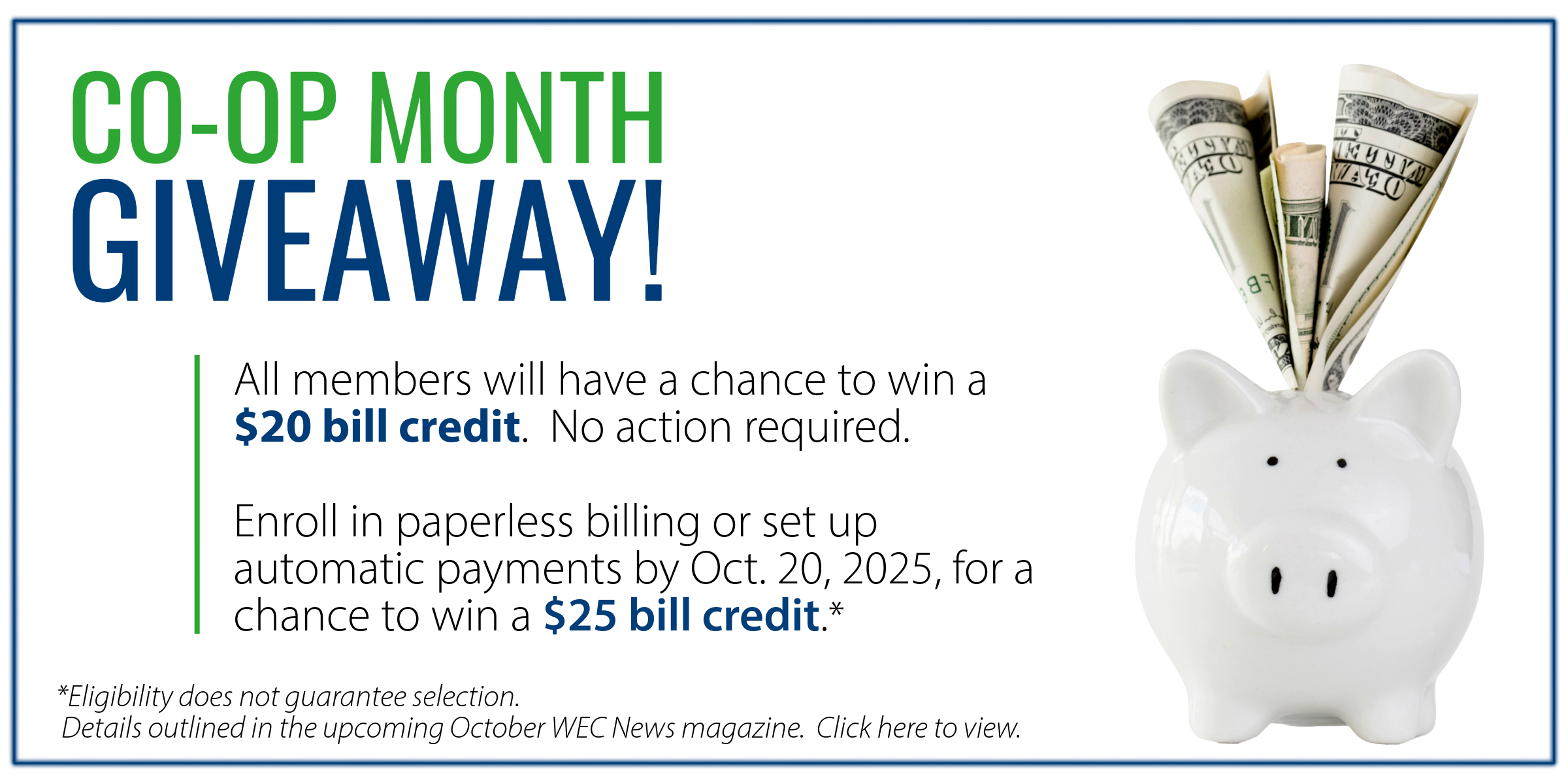 Co-op Month Giveaway